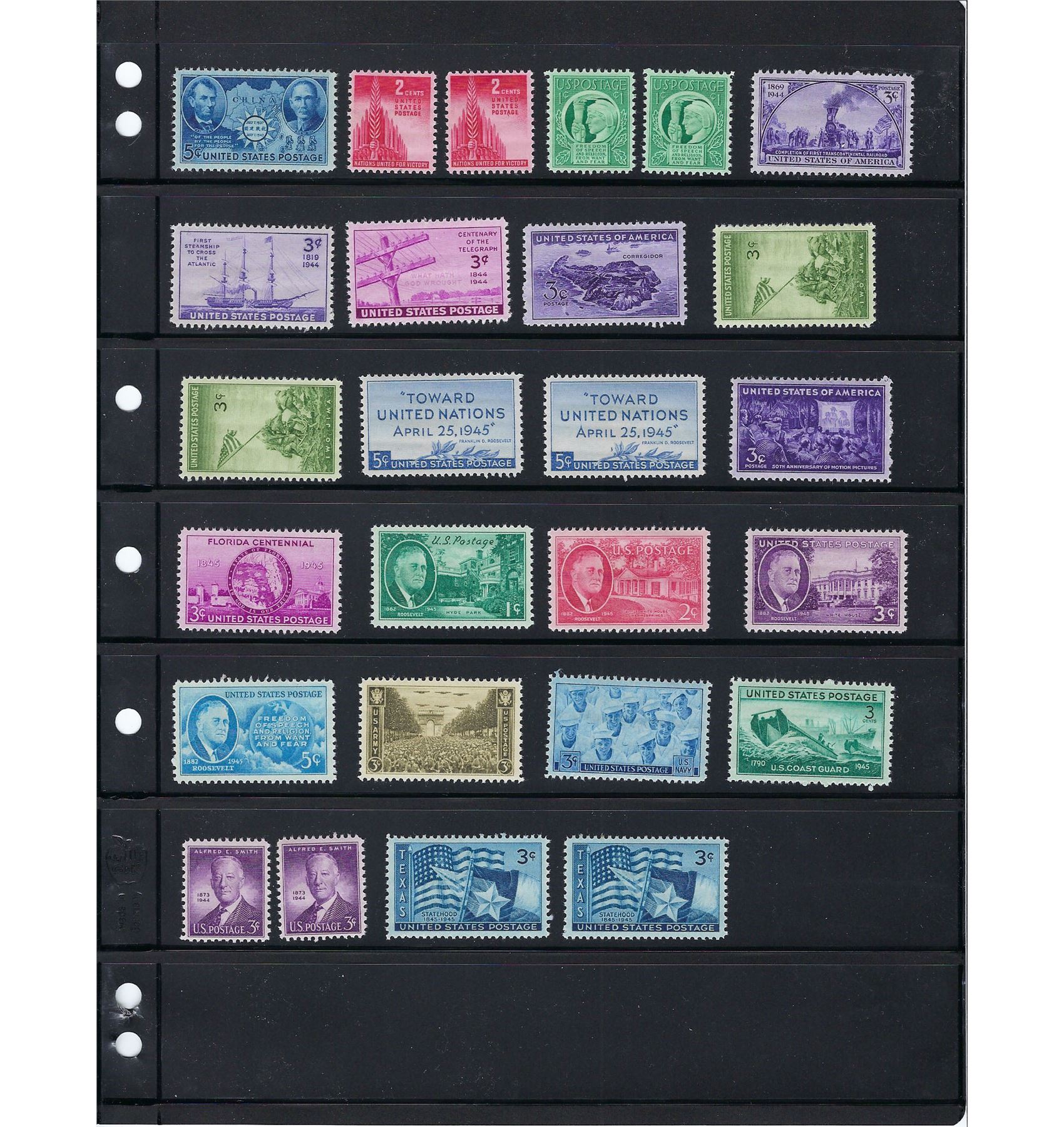 Rare Vintage Stamp Collector's set