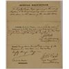 Image 2 : Texas Ranger James B. Reed Signed Document