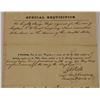 Image 3 : Texas Ranger James B. Reed Signed Document