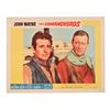 Image 15 : Collection of (11) John Wayne Movie Lobby Cards