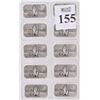 Image 1 : (10) Stack's Bowers Pure One Ounce Silver Bars