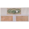 Image 2 : (3) Mississippi Confederate Currency Notes