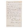 Image 1 : General Wade Hampton Signed Letter