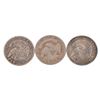 Image 2 : Three (3) Capped Bust Half Dollars 1824-1834