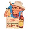 Image 1 : Calvert Reserve Whiskey Cardboard Store Display