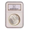 Image 1 : 1890 Morgan Silver $1 Coin NGC MS-63