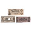 Image 1 : (4)1862 Confederate Civil War Currency Notes