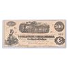 Image 1 : 1862 Confederate States of America $100 Note
