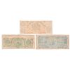 Image 2 : (3) Confederate $50 Civil War Currency Notes