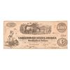 Image 1 : 1862 Confederate States of America $100 Train Note