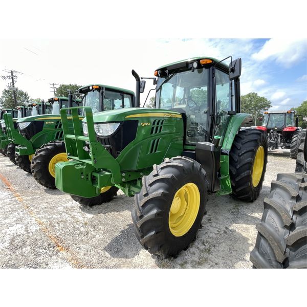 2017 JOHN DEERE 6110M Farm Tractor