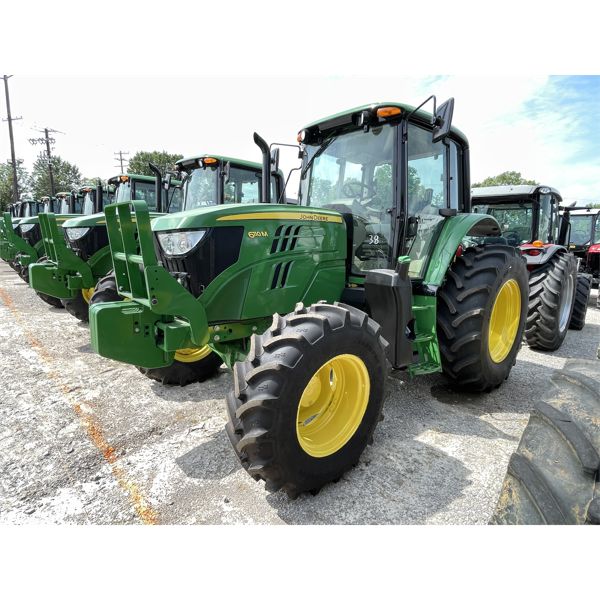 2017 JOHN DEERE 6110M Farm Tractor