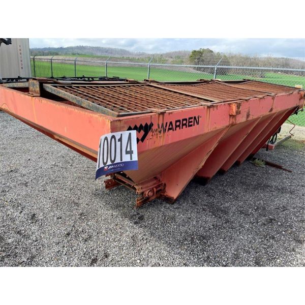 WARREN SAND SPREADER BODY