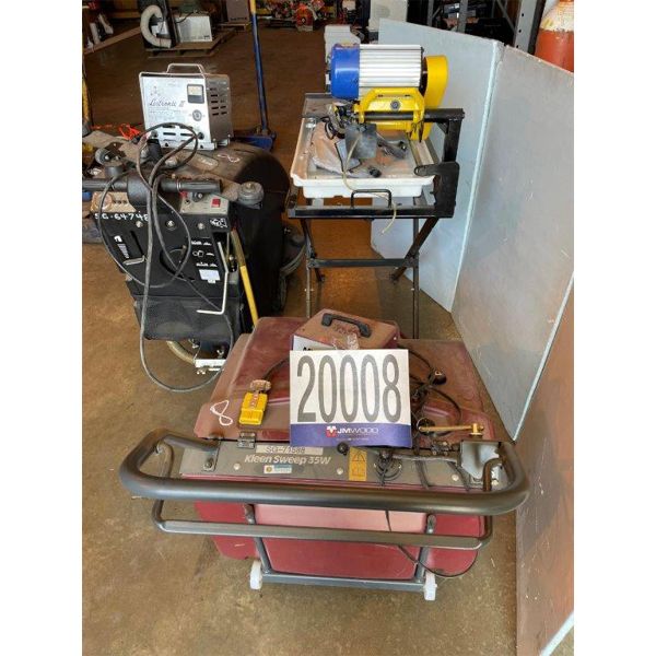 VARIOUS SHOP EQUIPMENT