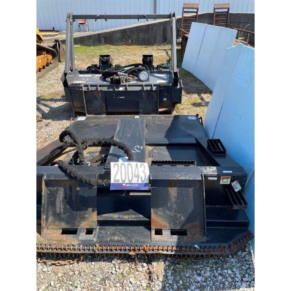 GRAPPLE BUCKET, ROTARY CUTTER & MULCHING HEAD