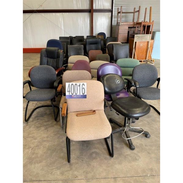 OFFICE CHAIRS, DESKS & TABLES