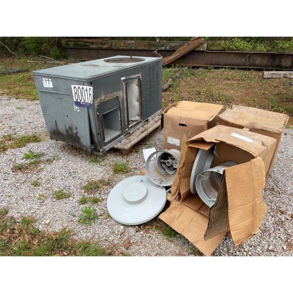 A/C UNIT & LIGHT FIXTURES