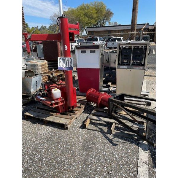TIRE MACHINE, FUEL PUMPS, A/C UNITS
