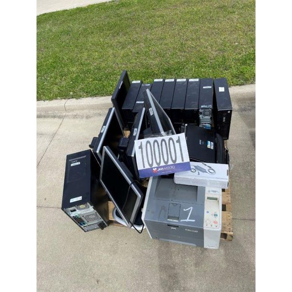 CPUs, TABLETS, LAPTOP, MONITORS, PRINTER