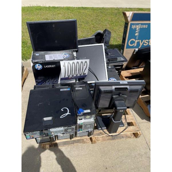 CPUs, MONITORS, TELEVISION, PRINTERS