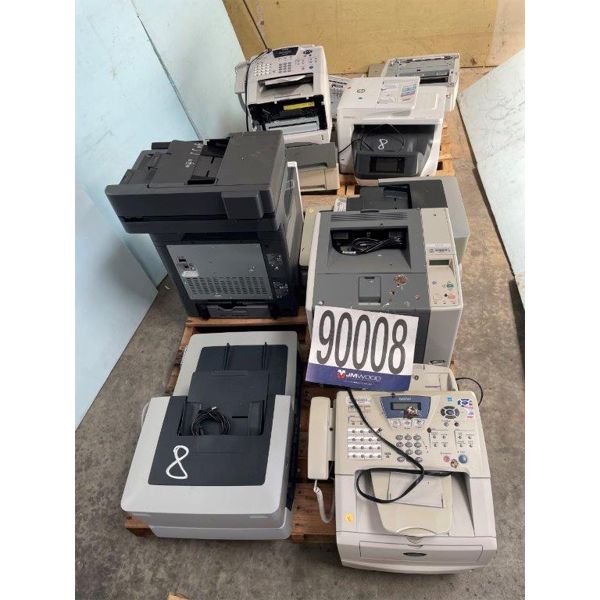 PRINTERS, CALCULATORS, SHREDDERS & TYPEWRITERS