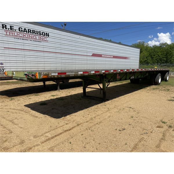 2002 TRANSCRAFT TL-80K Flatbed Trailer