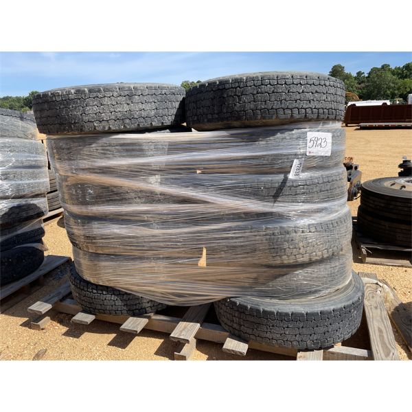(12) 295/75R22.5 TIRES