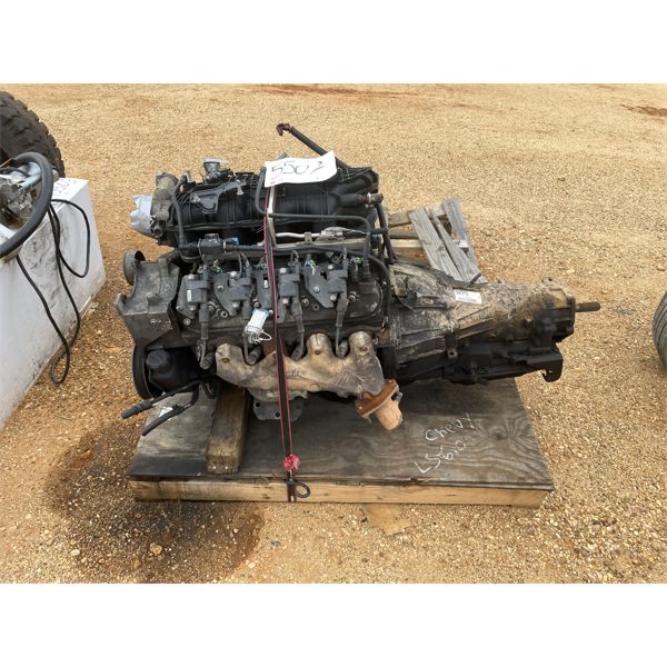 CHEVROLET 6.0 LITER ENGINE W/ TANSMISSION