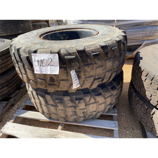 (2) 14.5-20 TIRES W/ RIMS