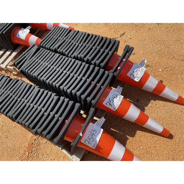 (25) SAFETY CONES
