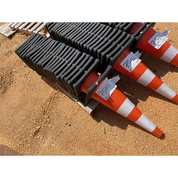 (25) SAFETY CONES