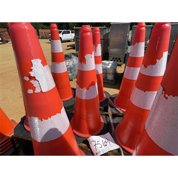 (25) SAFETY CONES