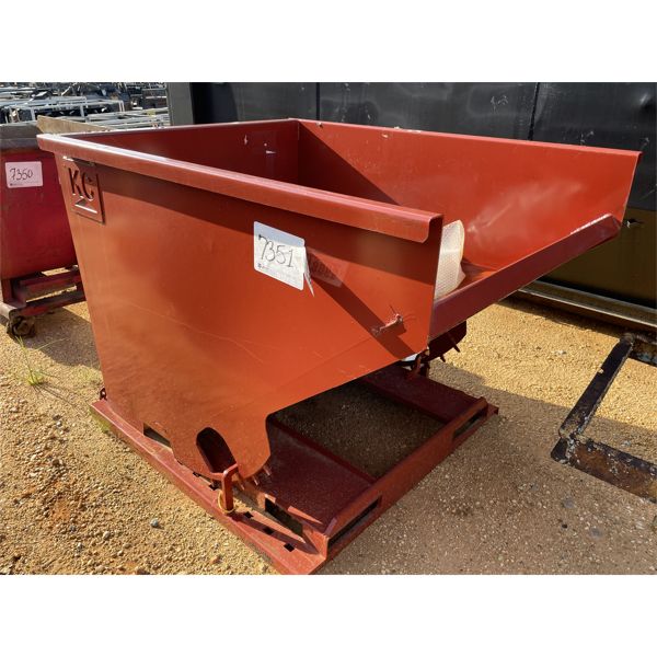 KC DUMP HOPPER Aggregate Bin / Hopper