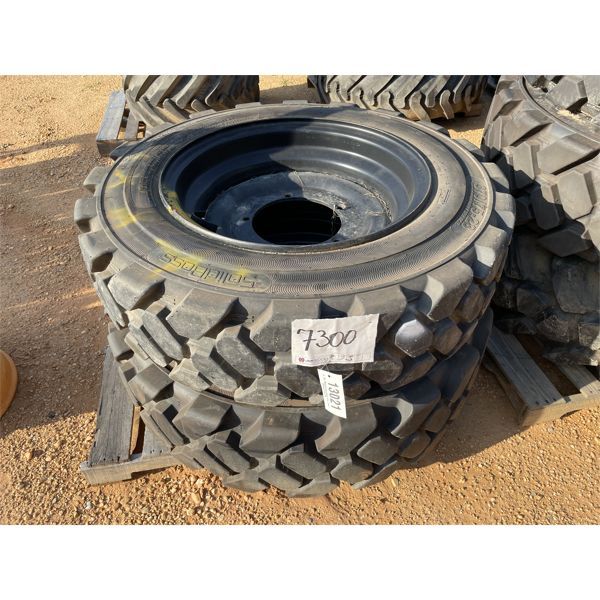 (2) 370/75-28 TIRE W/ RIMS