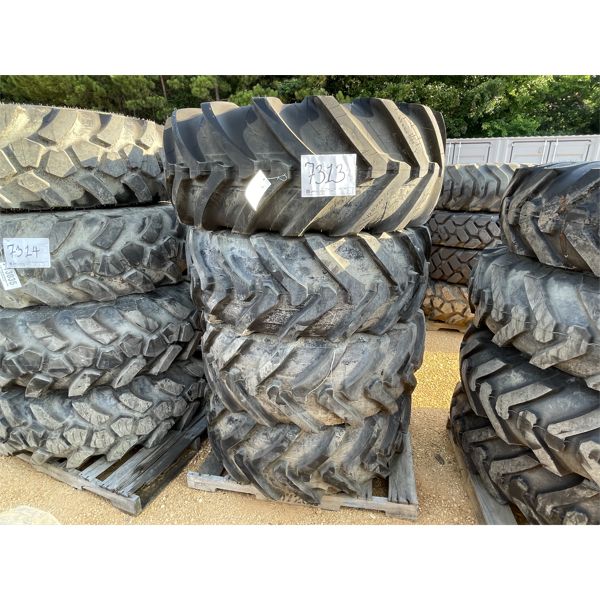 (4) 500/70R24 TIRES W/ RIMS