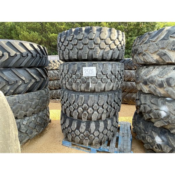 (4) 450/70R24 TIRES W/ RIMS