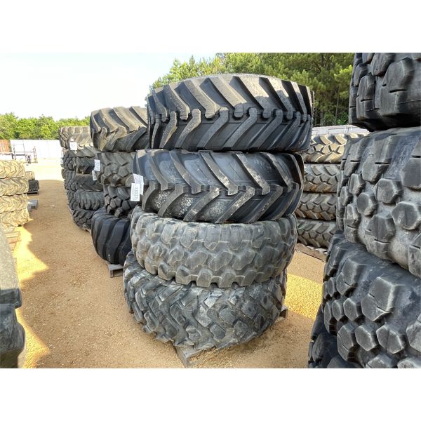 (2) 480/80R26 TIRES & (2) VARIOUS TIRES