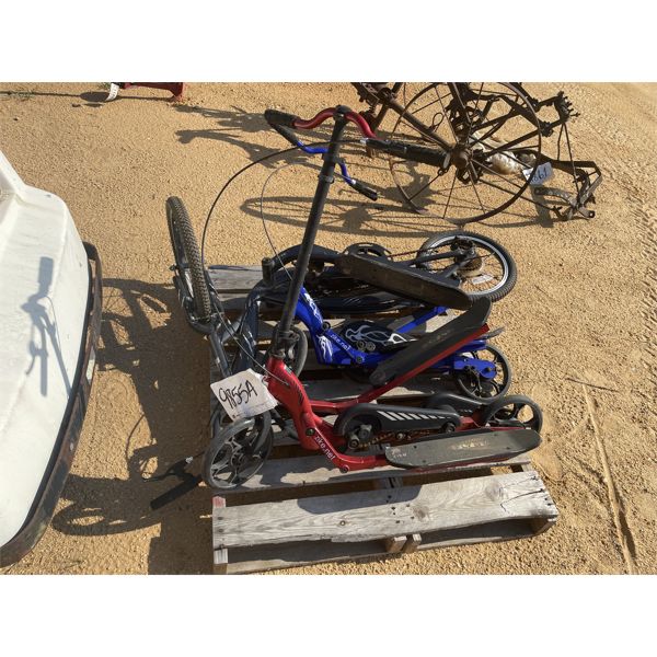 (3) TREADLE SCOOTERS
