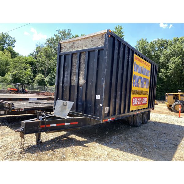 2009 ASPT DEBRIS Dump Trailer