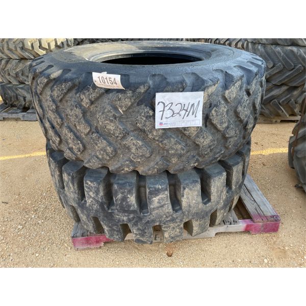 (2) 17.5-25 TIRES
