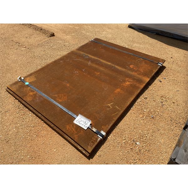 (2) 1" x 60" x 82" PLATE