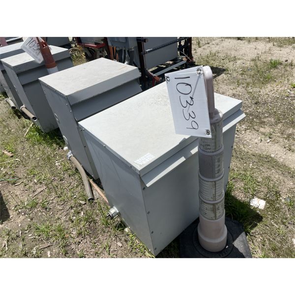 (2) 480 VOLT TRANSFORMERS