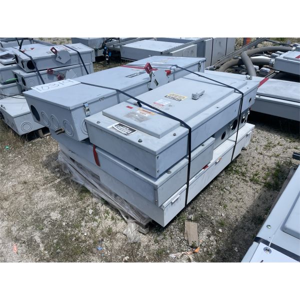 (6) POWER DISTRIBUTION BREAKERS/ SWITCHES