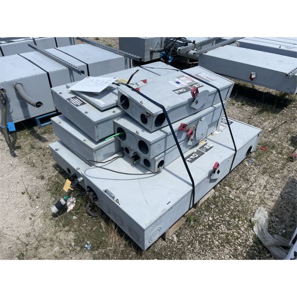 (7) POWER DISTRIBUTION BREAKERS/ SWITCHES