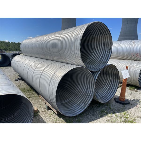 (3) 48" CORRUGATED PIPE