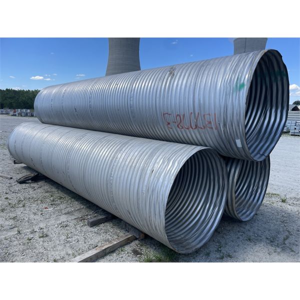 (3) 48" CORRUGATED PIPE