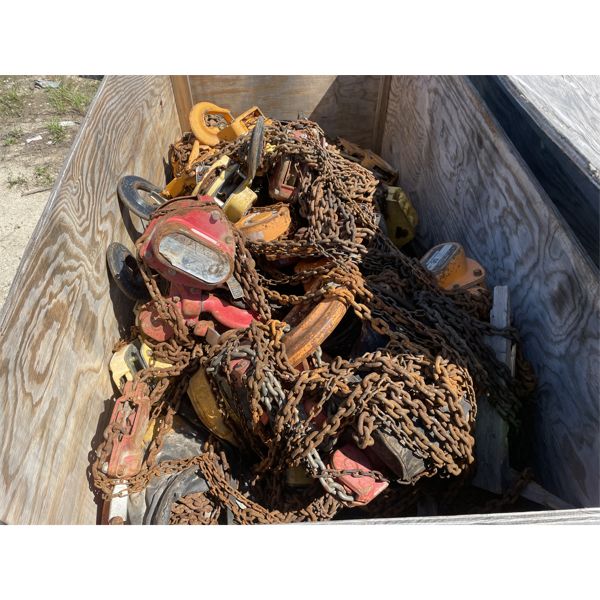 VARIOUS CHAIN HOISTS