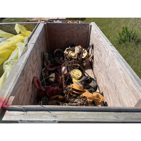 VARIOUS CHAIN HOISTS