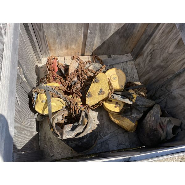 VARIOUS CHAIN HOISTS