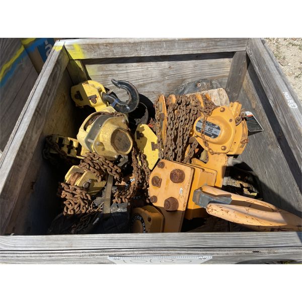 VARIOUS CHAIN HOISTS